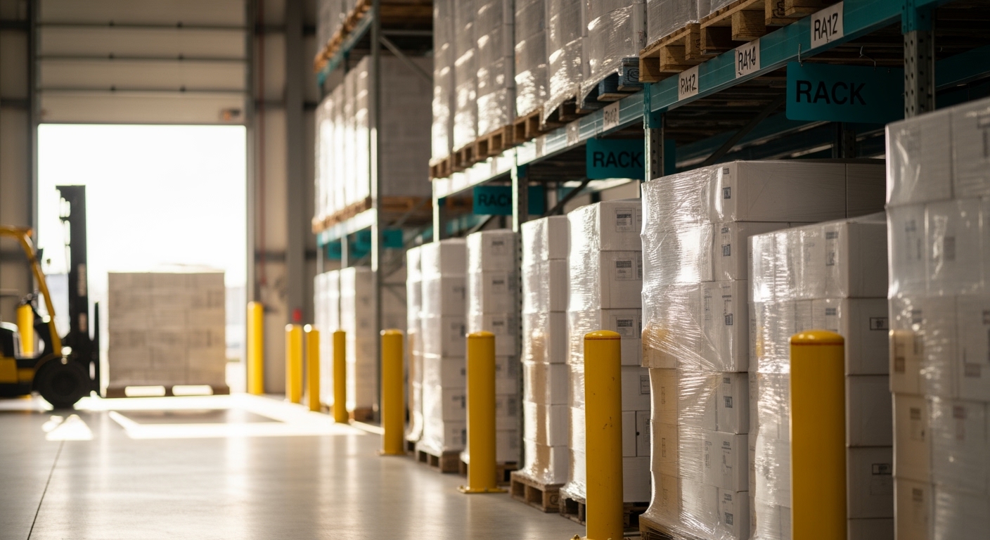 Proces przepakowywania na nowoczesnej linii co-packingu