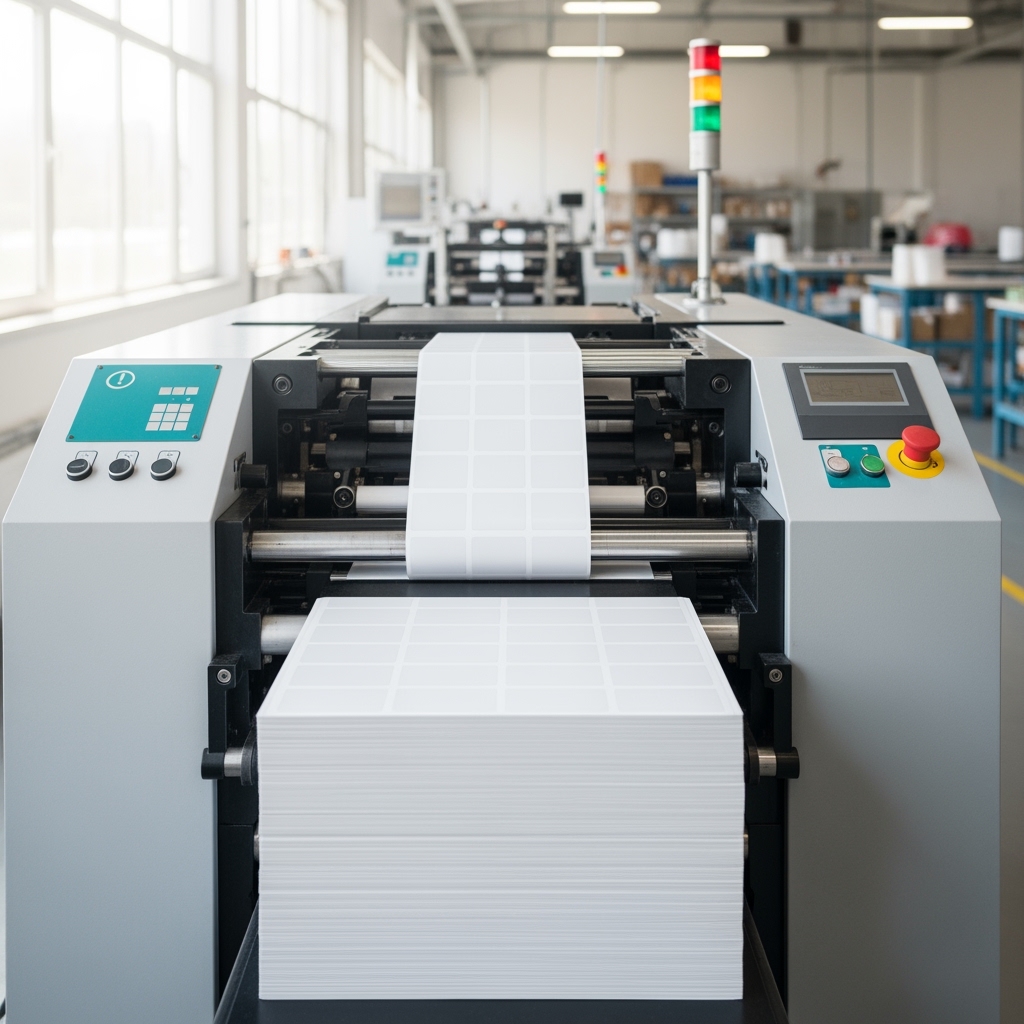 Druk etykiet w arkuszach